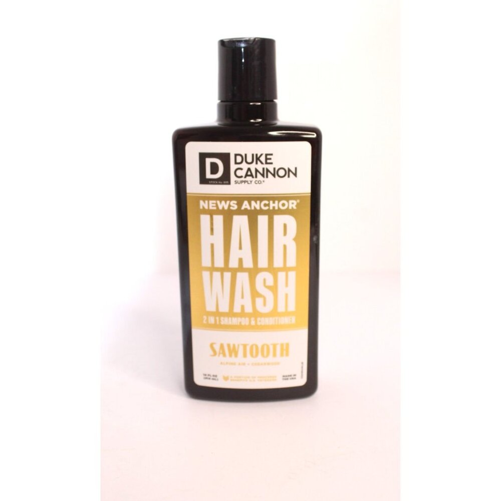 Duke Cannon Sawtooth Hair Wash‎ 2 in 1 Shampoo & Conditioner 14 fl oz. New